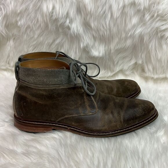 Cole Haan Williams Welt Leather Brown Men's 13M Ankle Chukka Boots Shoe A6 - Picture 4 of 10